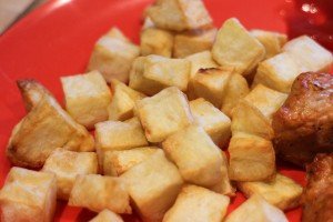 AirFryer diced fries