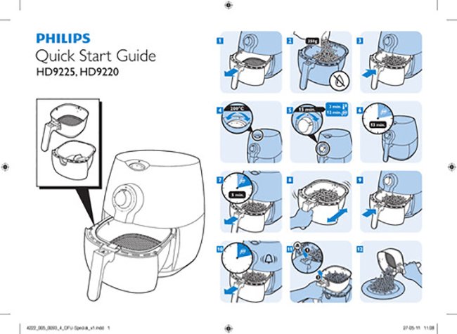 Philips AirFryer manual - Fry The World